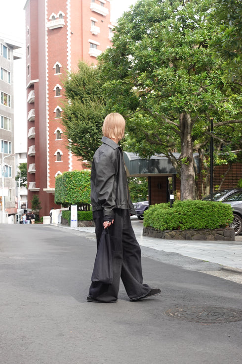 Vintageレザーブルゾン